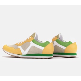 Marco Shoes Deportivas en combinación y piel y ante beige 6