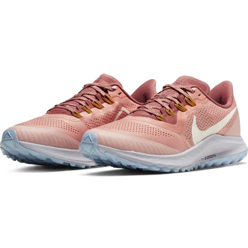 Zapatillas Nike Air Zoom Pegasus 36 Trail W AR5676-601 blanco multicolor rosa 1