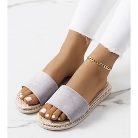 Pantuflas Staton grises para mujer 2
