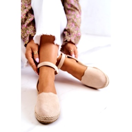 Evento Alpargatas Mujer Hebilla Beige Claro Bonetti 4
