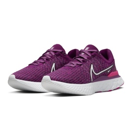 Zapatillas Nike React Infinity Run Flyknit 3 DD3024-500 violeta 1