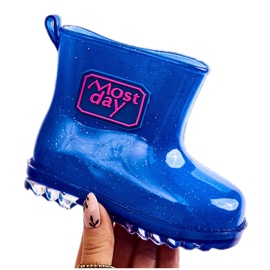 Botas de Agua Infantiles Marino Brocado azul 4