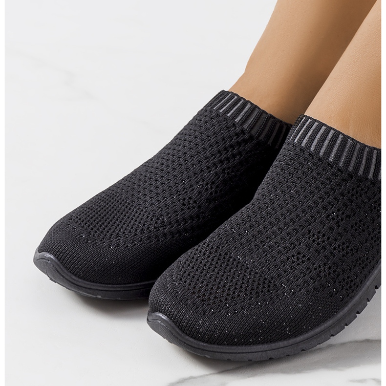 Deportivas negras de mujer Sisko negro 1