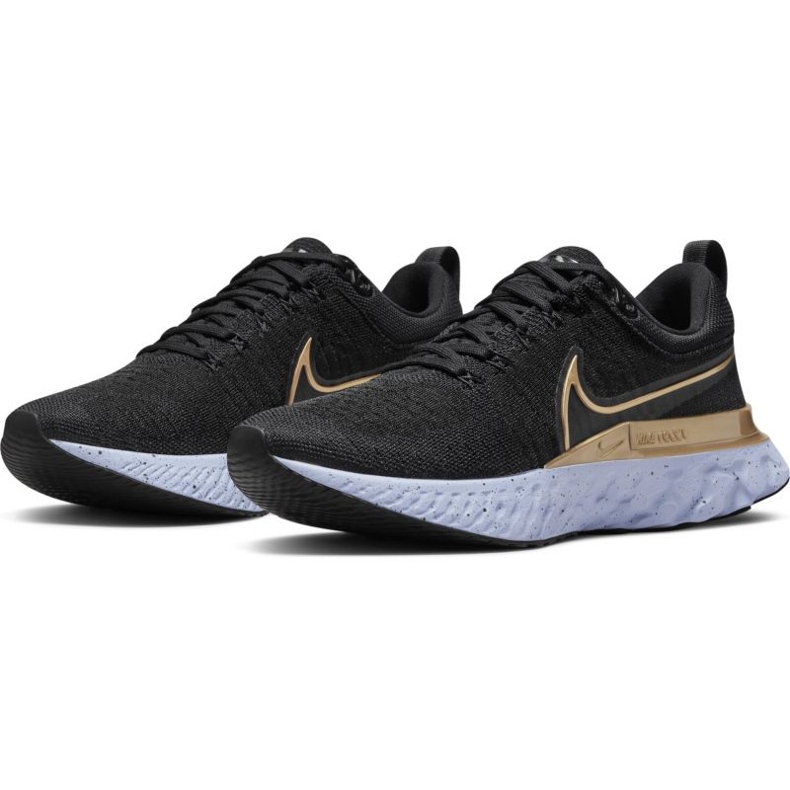 Nike React Infinity Run Flyknit 2 Mujer CT2423-009 negro 1