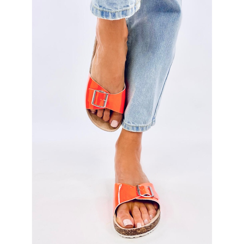 Zapatillas casa mujer Nico Naranja 1