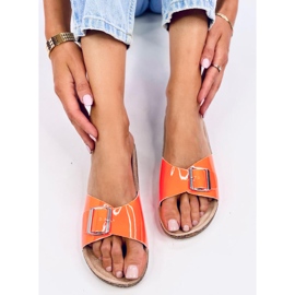 Zapatillas casa mujer Nico Naranja 4