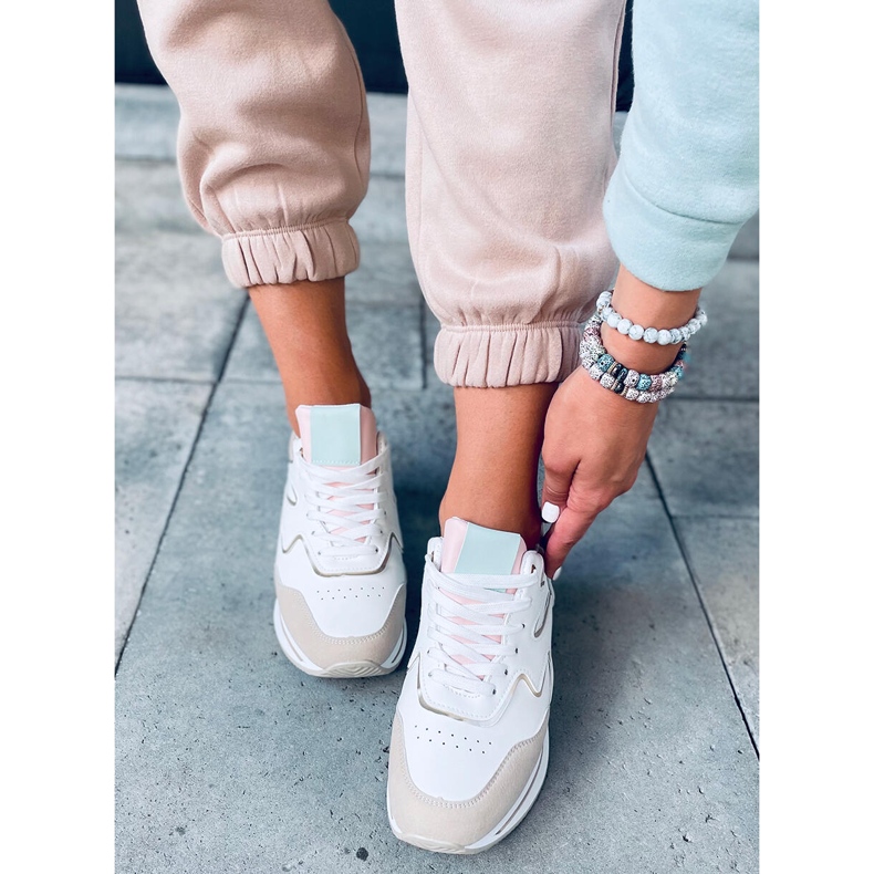 Deportivas suela alta Devi Beige multicolor 2 Deportivas suela alta Devi Beige multicolor 2