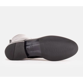 Marco Shoes Botas clásicas de tacón bajo negro 7