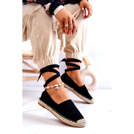 FB1 Alpargatas Ismanne Ante Negro Atadas 4 FB1 Alpargatas Ismanne Ante Negro Atadas 4