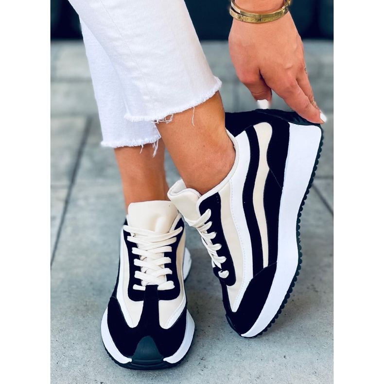 Zapatillas Zuri Negras beige negro 1