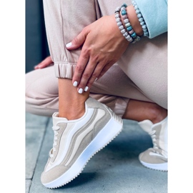 Deportivas Zuri Khaki beige 2