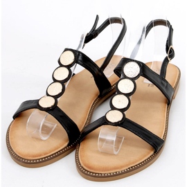 Sandalias mujer Cosme Negro 4