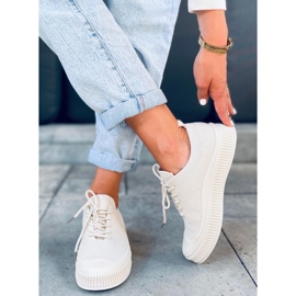Calcetines Mujer Posten Deportivas Beige 5