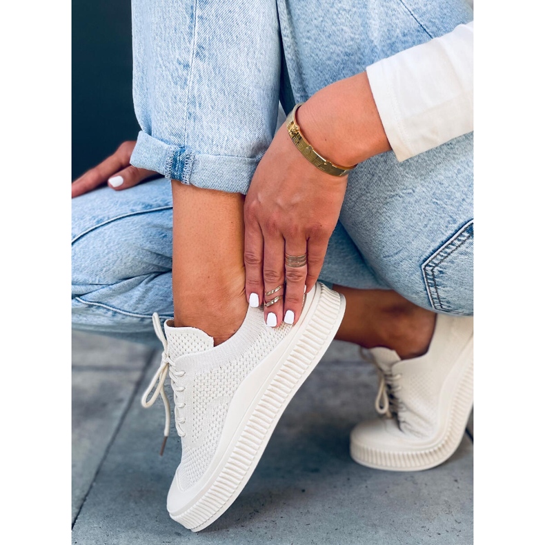 Calcetines Mujer Posten Deportivas Beige 2