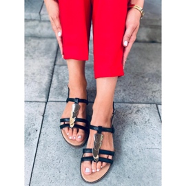 Sandalias mujer Hermine Negro 5
