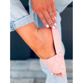 Zapatillas de casa de silicona Geet Rosa rosado 5