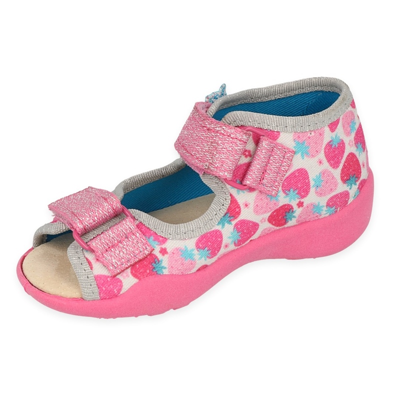 Zapatos befado niño 342P046 rosado plata 1