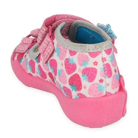 Zapatos befado niño 342P046 rosado plata 2