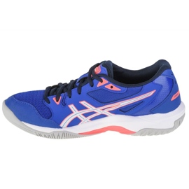 Zapatillas de voleibol Asics Gel-Rocket 10 W 1072A056-402 azul marino azules y azul marino 1