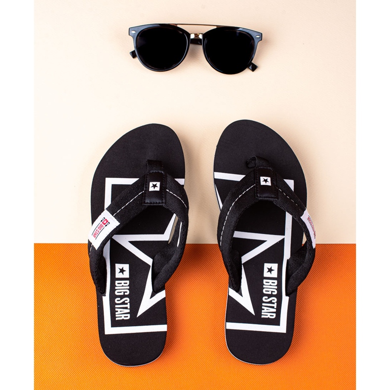 Cómodas chanclas Big Star negro 1