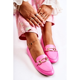 PG1 Mocasines Adorno Millario Rosa rosado 3