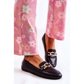 PG1 Mocasines negros con adorno Millario 5