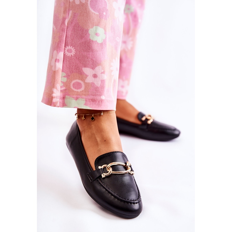 PG1 Mocasines negros con adorno Millario 2