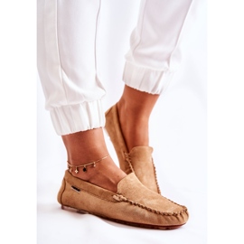 PH1 Mocasines Mujer Ante Beige Oscuro Millare 3