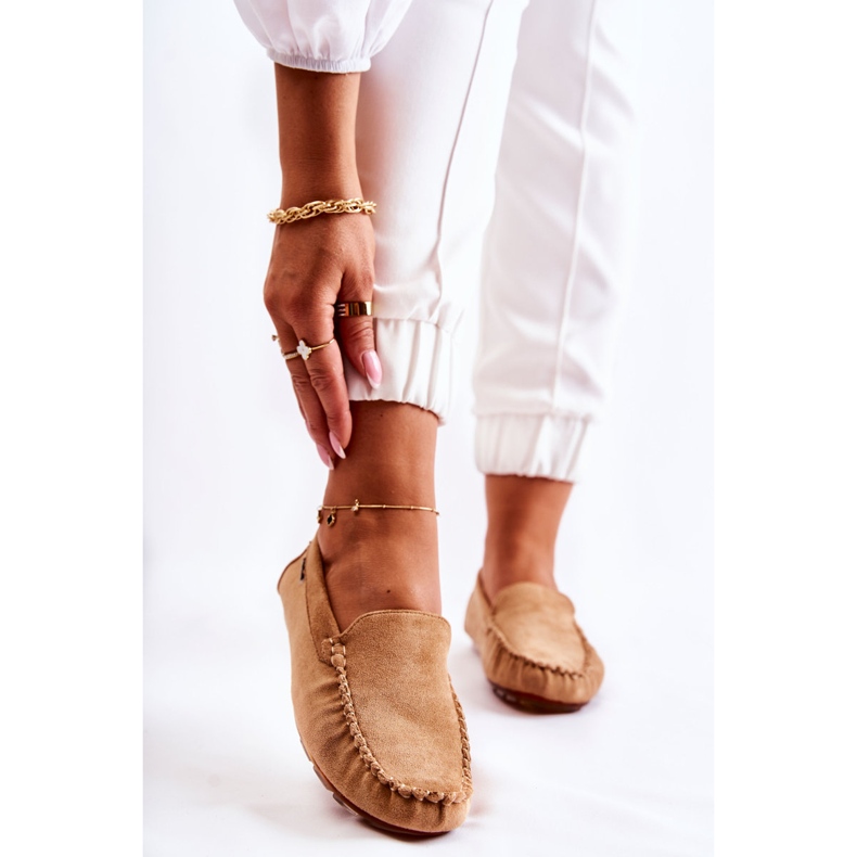 PH1 Mocasines Mujer Ante Beige Oscuro Millare 1