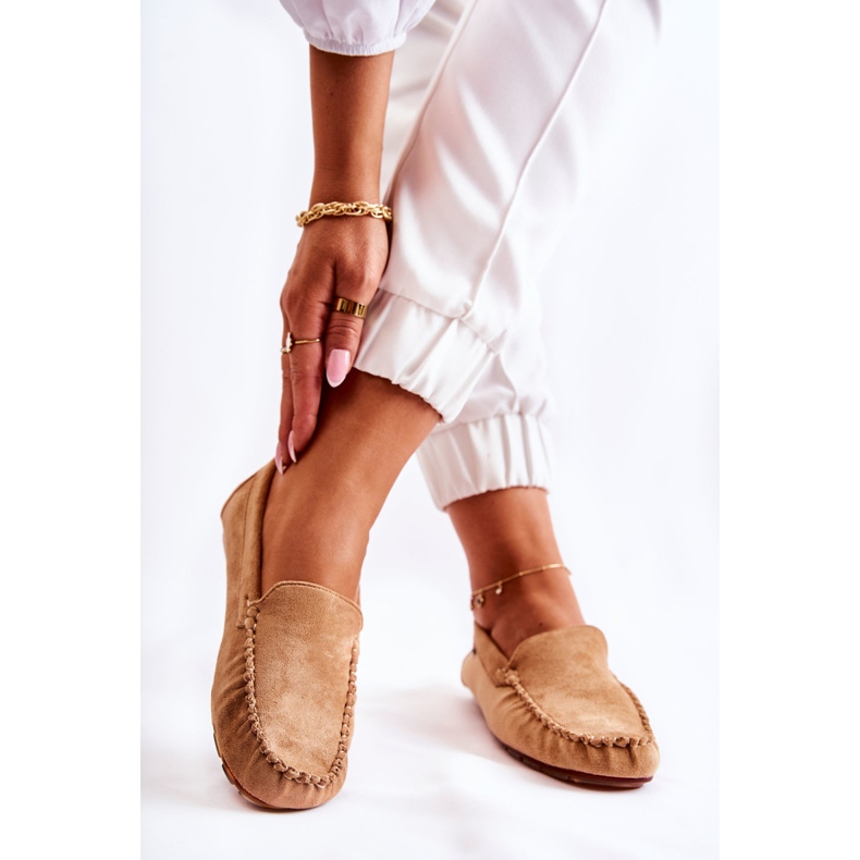 PH1 Mocasines Mujer Ante Beige Oscuro Millare 2