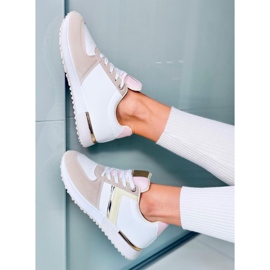 Deportivas Mujer Beige Hierba multicolor 4