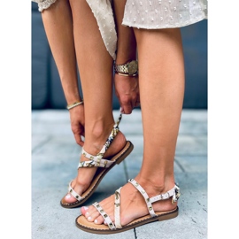 Sandalias Mujer Maya Beige 4