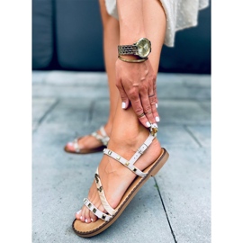 Sandalias Mujer Maya Beige 5