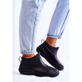 Botas de agua bajas de mujer negras Eldora negro 5