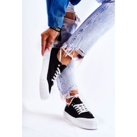 Zapatillas de mujer On The Black Comes Platform negro 5