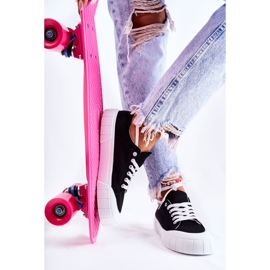 Zapatillas de mujer On The Black Comes Platform negro 7