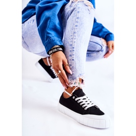 Zapatillas de mujer On The Black Comes Platform negro 4