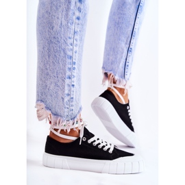 Zapatillas de mujer On The Black Comes Platform negro 3