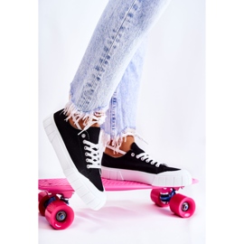 Zapatillas de mujer On The Black Comes Platform negro 6