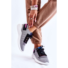 Zapatillas Deportivas Mujer Sin Cordones Gris Klayra 2