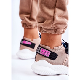 Zapatillas Deportivas Mujer Zapatillas Slip-on Beige Klayra 12