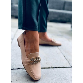 Mocasines mujer Malva Caqui beige 1