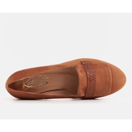 Radoskór Zapatos de tacón de mujer marrones clásicos para un pie más ancho marrón 4