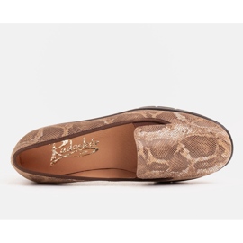 Radoskór Mocasines de mujer cómodos de color marrón para un pie más ancho 4