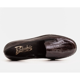 Radoskór Zapatos de mujer cómodos de color marrón para un pie más ancho 4