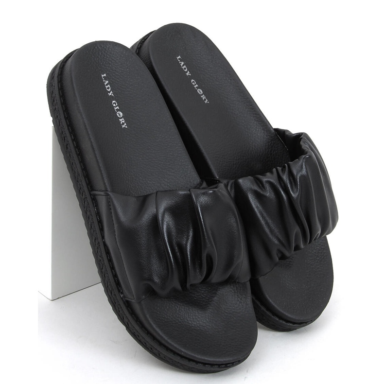 Pantuflas mujer Atissa Negras negro 1