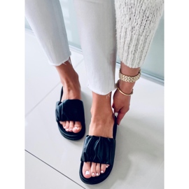 Pantuflas mujer Atissa Negras negro 3