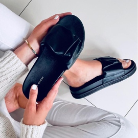 Pantuflas mujer Atissa Negras negro 5