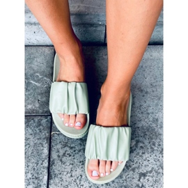 Pantuflas mujer Atissa Verde 2