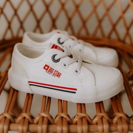 Zapatillas sin cordones Big Star JJ374165 blancas blanco blanco 5